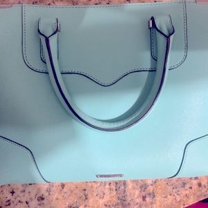 Tiffany blue Rebecca Minkoff satchel purse